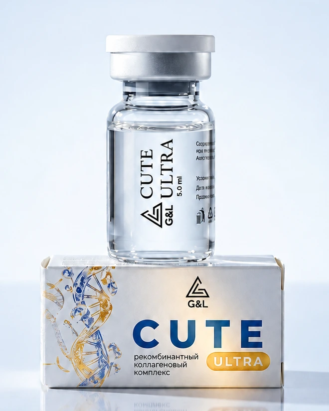 CUTE Ultra: флакон с маркировкой 5.0 ml на коробке
